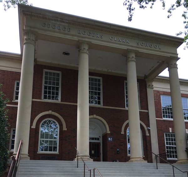 George Rogers Clark Elementary School entrance